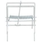 Mole Traps 4 pcs Silver Galvanised Steel