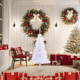 Artificial Christmas Tree with Stand 120 cm 230 Branches - Front View