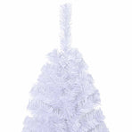 Artificial Christmas Tree with Thick Branches White 120 cm PVC