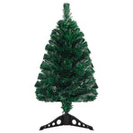 Artificial Christmas Tree Green 64 cm Fibre Optic