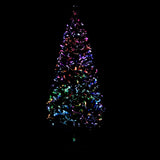 Artificial Christmas Tree with Stand Green 210 cm Fibre Optic
