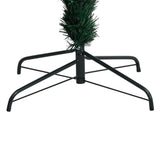 Artificial Christmas Tree with Stand Green 210 cm Fibre Optic - 45-Degree Angle