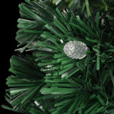 Pre-lit Christmas Tree with Stand 150 cm Fibre Optic