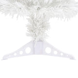 Artificial Pre-lit Christmas Tree White 64 cm Fibre Optic