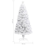 Artificial Pre-lit Christmas Tree White 120 cm Fibre Optic - Extra Image