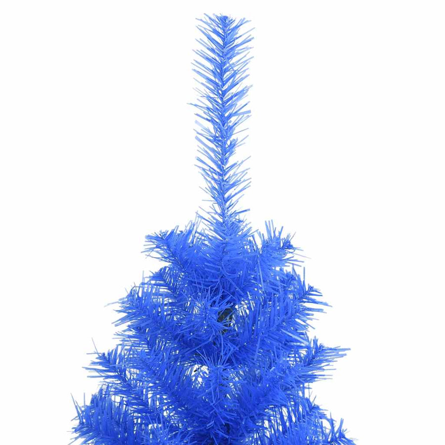 Artificial Christmas Tree with Stand Blue 120 cm PVC