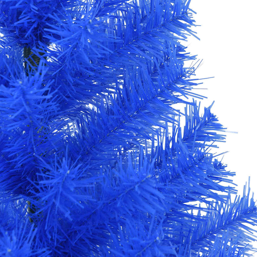 Artificial Christmas Tree with Stand Blue 120 cm PVC