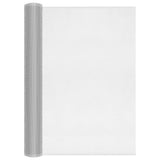 Mesh Screen Aluminium 60x500 cm Silver - Side View