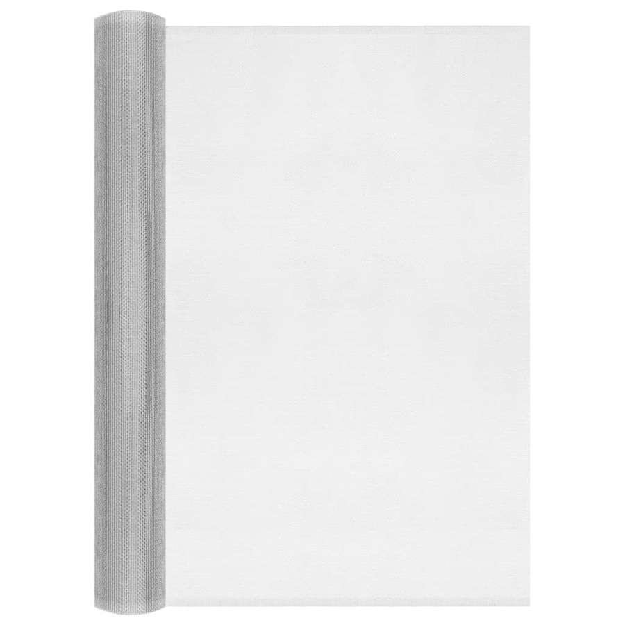 Mesh Screen Aluminium 60x1000 cm Silver