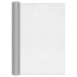 Mesh Screen Aluminium 60x2000 cm Silver - Side View