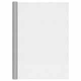 Mesh Screen Aluminium 100x2000 cm Silver - Side View