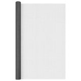 Mesh Screen Fiberglass 80x500 cm Black - Side View