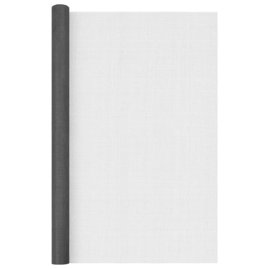 Mesh Screen Fiberglass 80x500 cm Black