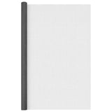 Mesh Screen Fiberglass 112x500 cm Black - Side View