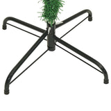 Upside-down Artificial Christmas Tree with Stand Green 180 cm - Rear View