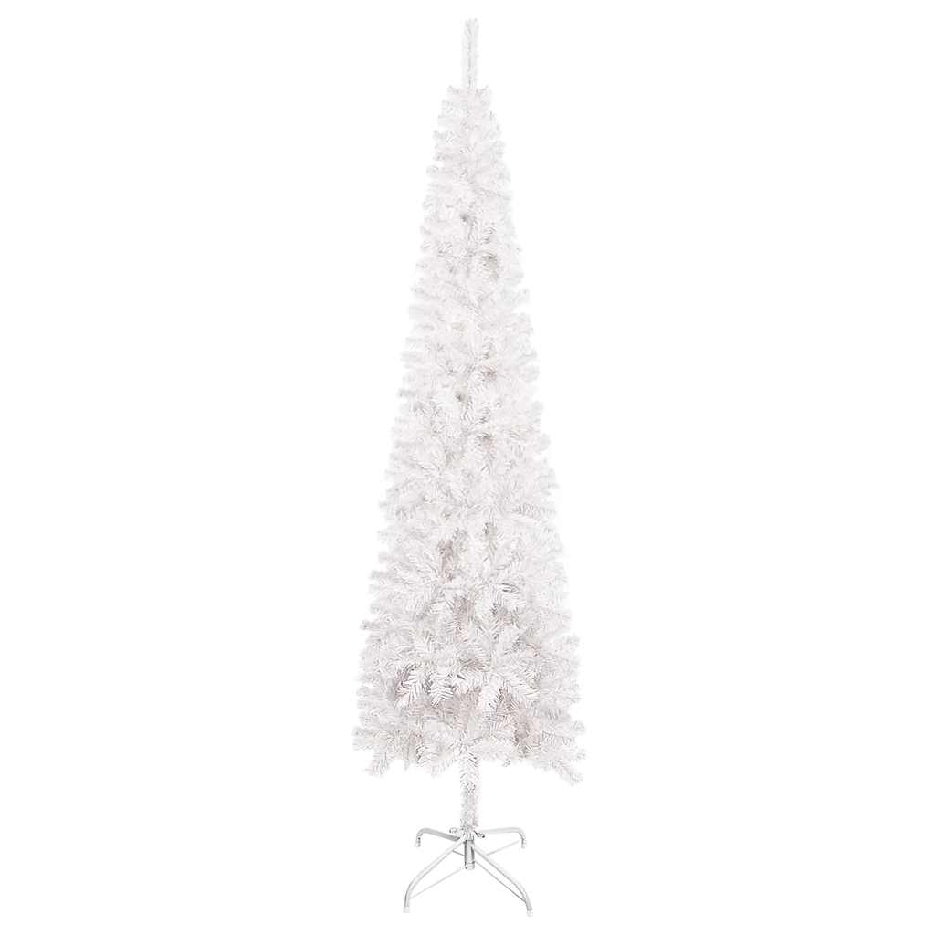 Slim Christmas Tree White 150 cm