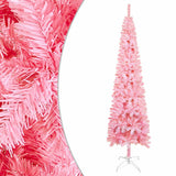Slim Christmas Tree Pink 150 cm