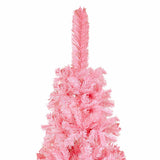 Slim Christmas Tree Pink 150 cm - Side View