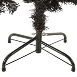 Slim Christmas Tree Black 150 cm - Rear View