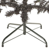 Slim Christmas Tree Black 180 cm - Side View