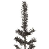 Slim Christmas Tree Black 210 cm - Side View