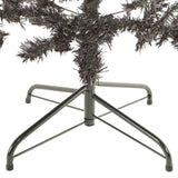 Slim Christmas Tree Black 210 cm - 45-Degree Angle