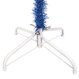 Slim Christmas Tree Blue 210 cm - 45-Degree Angle