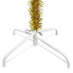 Slim Christmas Tree Gold 210 cm