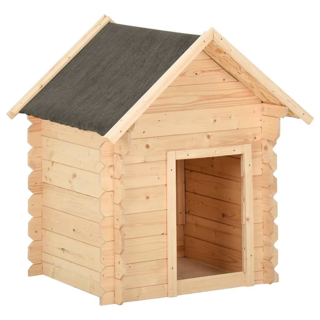 Dog House 80x80x100.6 cm Solid Wood Pine