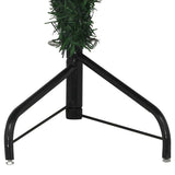 Corner Artificial Christmas Tree Green 120 cm PVC - 45-Degree Angle