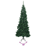 Corner Artificial Christmas Tree Green 240 cm PVC