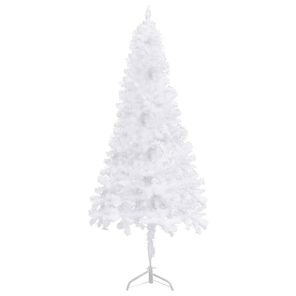 Corner Artificial Christmas Tree White 120 cm PVC