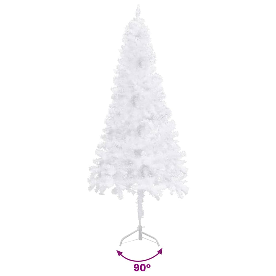 Artificial Christmas trees PVC, Steel White