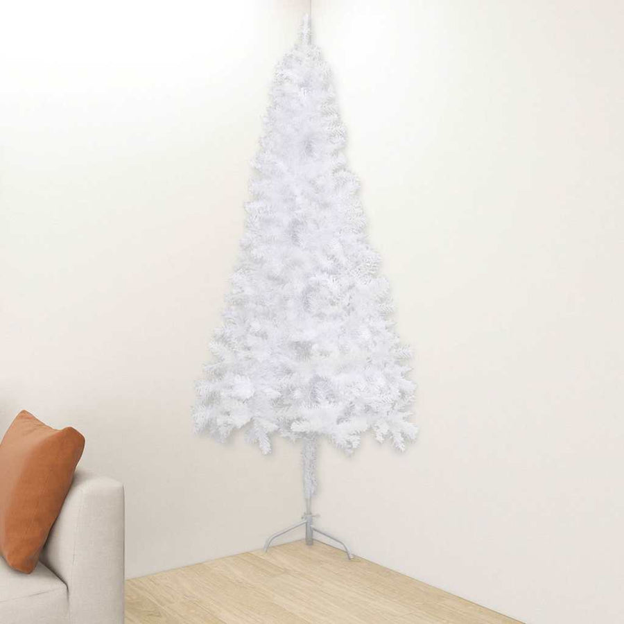 Artificial Christmas trees PVC, Steel White