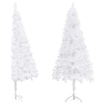 Artificial Christmas trees PVC, Steel White