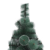 Artificial Christmas Tree with Stand Green 180 cm PET - Side View