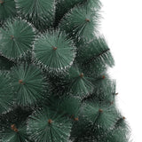 Artificial Christmas Tree with Stand Green 180 cm PET - Top-Down View