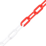 Warning Chain Red and White 30 m ? mm Plastic