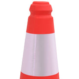 Reflective Traffic Cones with Heavy Bases 10 pcs 50 cm - 45-Degree Angle