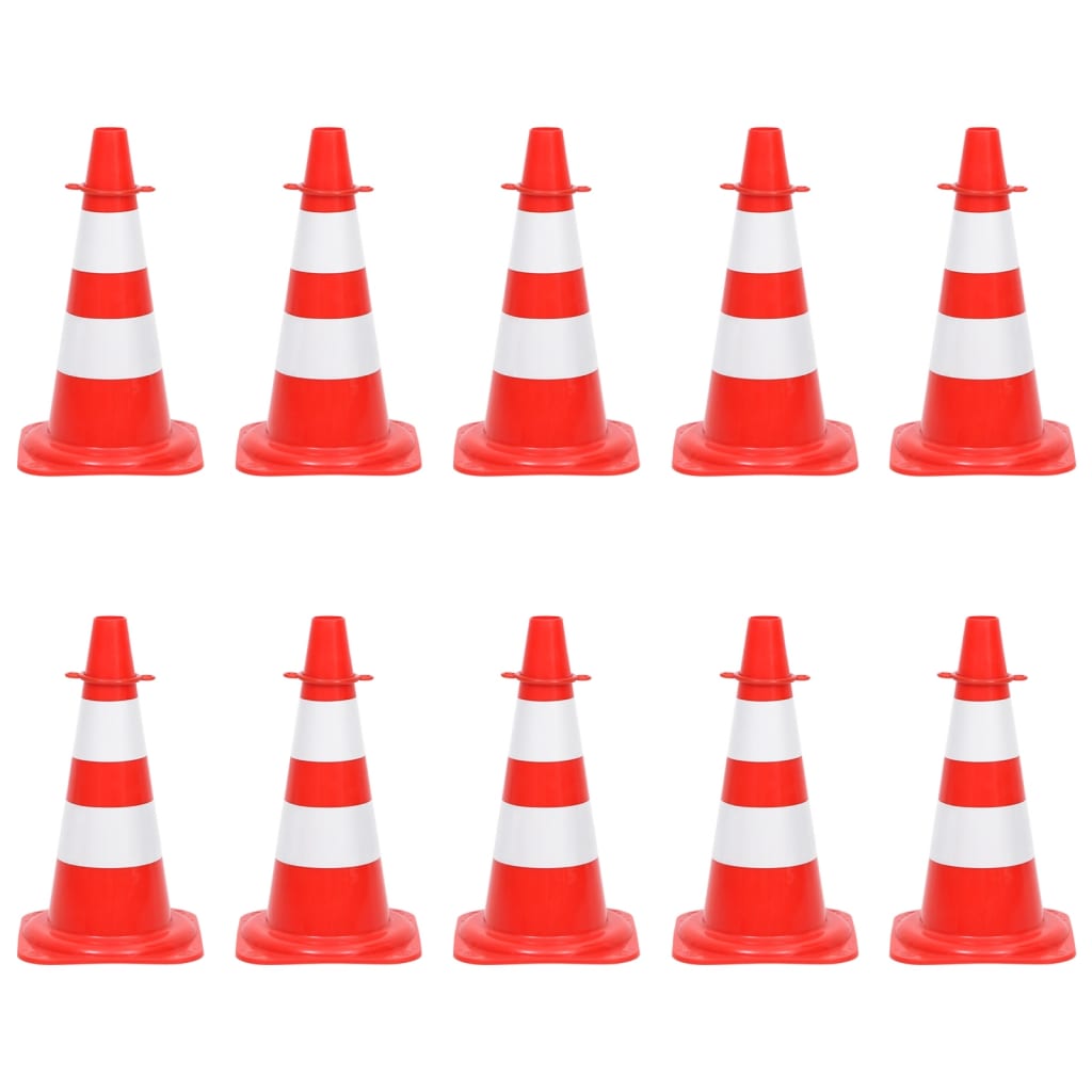 Chain Cone Set with 10 m Chain Red and white