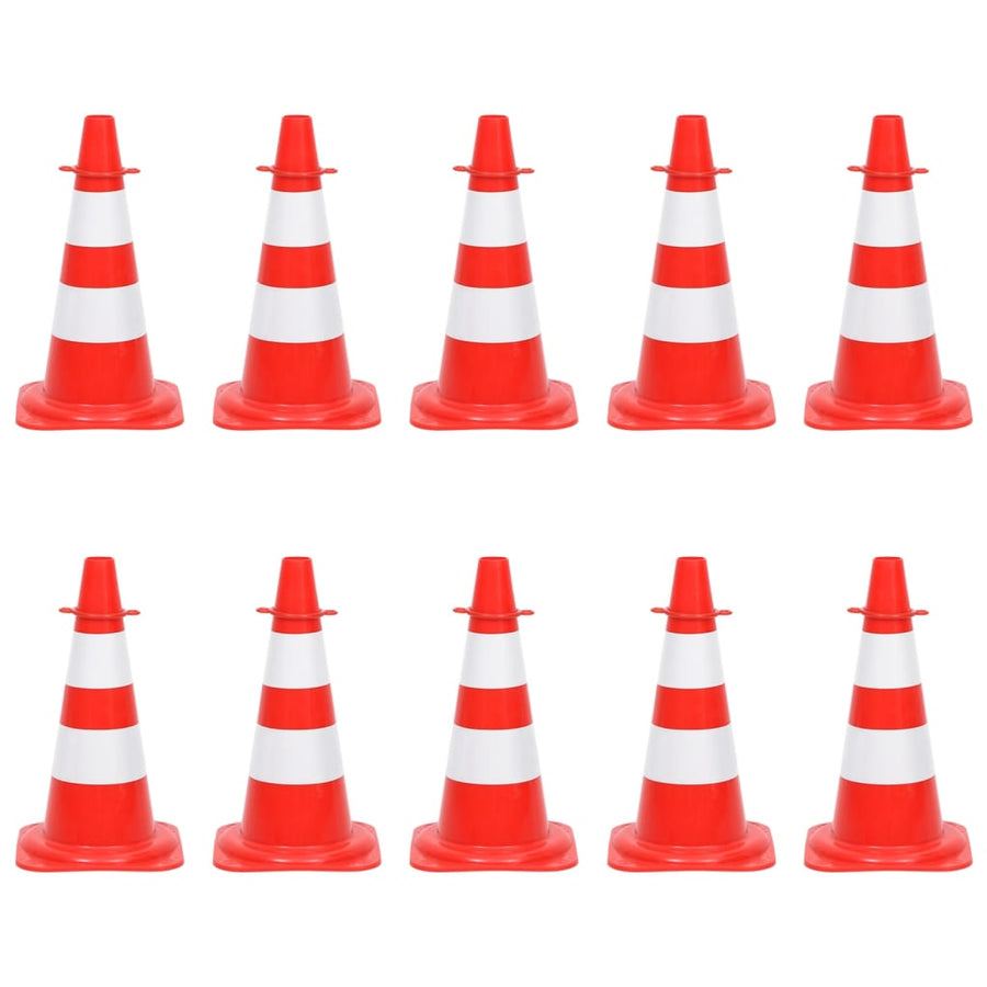 Chain Cone Set with 10 m Chain Red and white