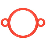 Chain Cone Set with 10 m Chain Red and white - Close-Up Angle