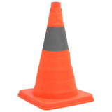 Pop-up Traffic Cones 10 pcs 42 cm - Front View