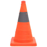 Pop-up Traffic Cones 10 pcs 42 cm - Side View