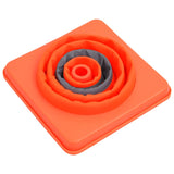 Pop-up Traffic Cones 10 pcs 42 cm - Top-Down View