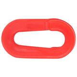 Chain Post Set with 10 m Plastic Chain - Close-Up Angle