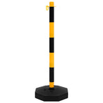 Chain Post Set with 10 m Plastic Chain
