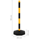 Chain Post Set with 10 m Plastic Chain - Extra Image