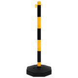 Chain Post Set with 10 m Plastic Chain