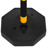 Chain Post Set with 10 m Plastic Chain - 45-Degree Angle